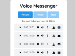 Voice Message Screenshot 1