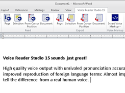 Voice Reader Screenshot 1