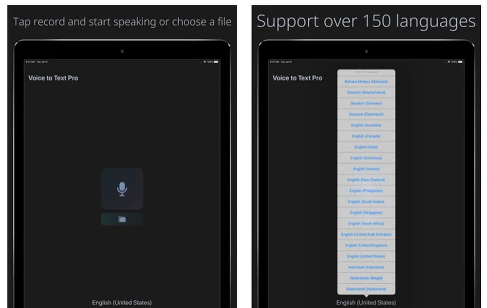 Voice to Text Pro Screenshot 1