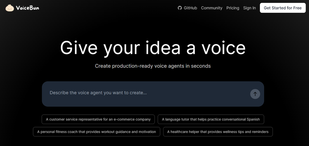 VoiceBun Screenshot 1