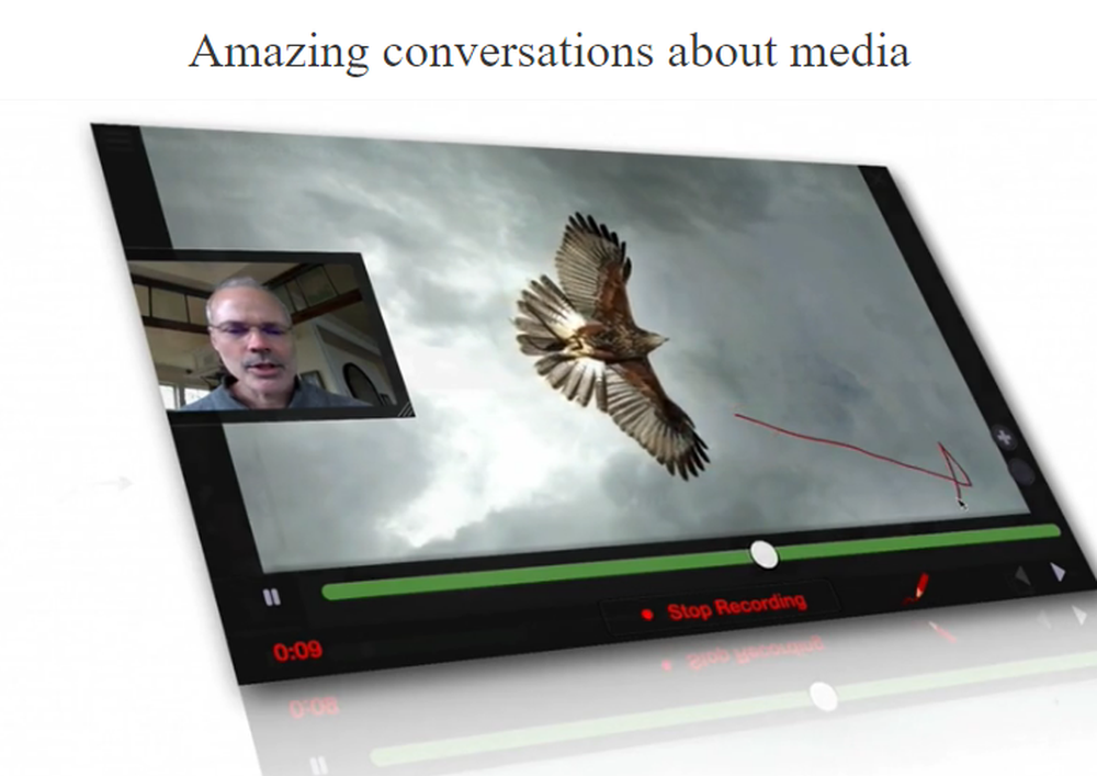 VoiceThread Screenshot 1