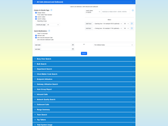 User interface is powerful, but very easy to use, allowing end users, managers, and admin to quickly find the data they need.