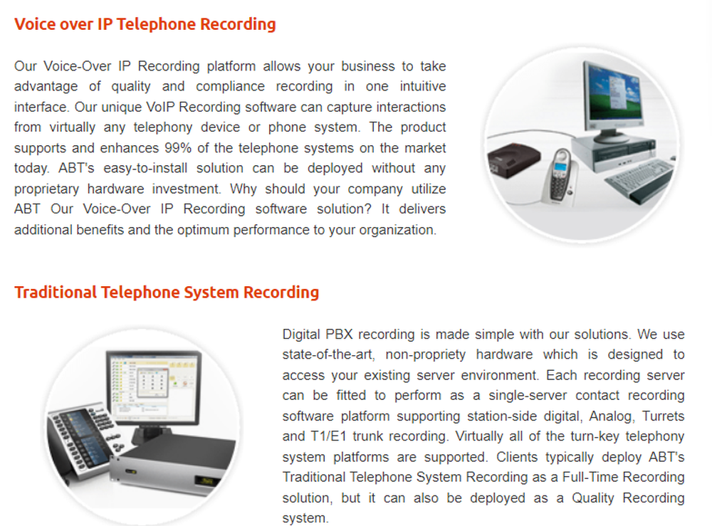 VoIP Recording software Screenshot 1