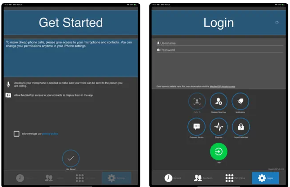 VoipBuster Screenshot 1
