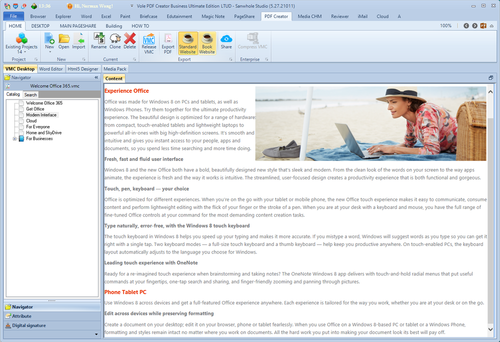 Vole PDF Creator Screenshot 1