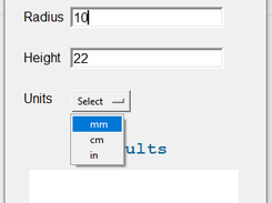Volume Calculator Screenshot 2