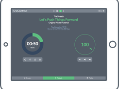 Mockup tablet Volumio