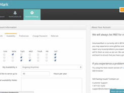 VolunteerMark-Settings