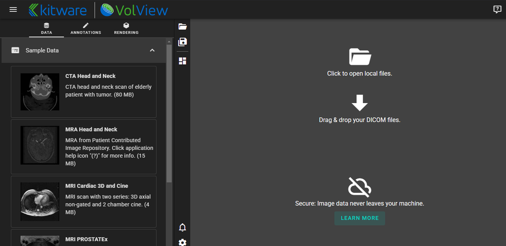 VolView Screenshot 1