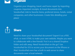 VoodooPad Screenshot 1