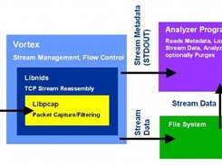 Relationship of vortex with libraries and external analyzer