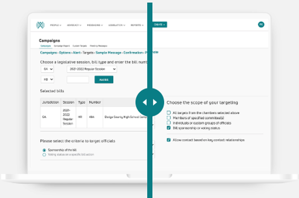 VoterVoice Screenshot 1