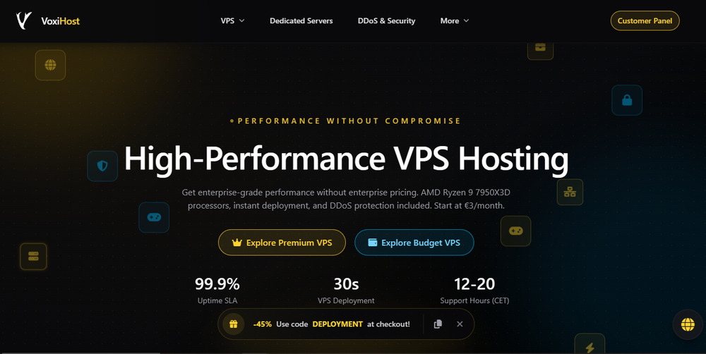 VoxiHost Screenshot 1
