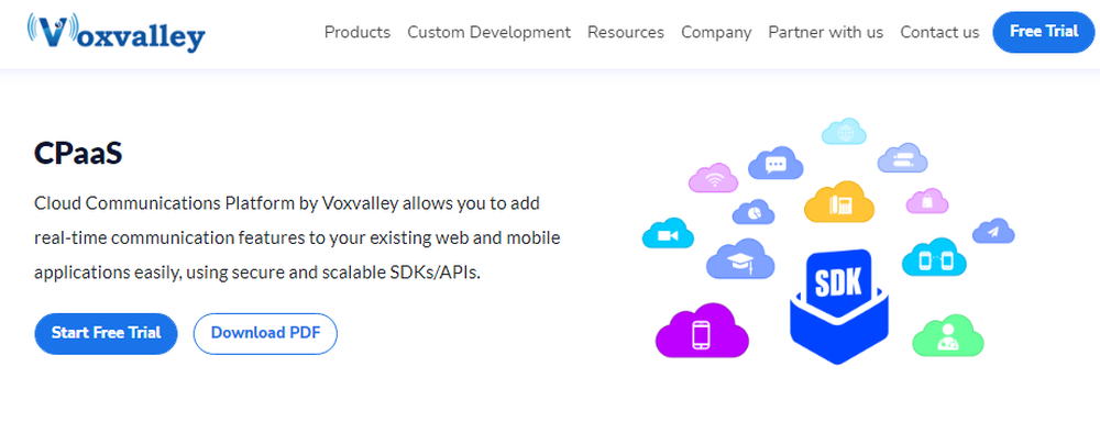 Voxvalley CPaaS Screenshot 1