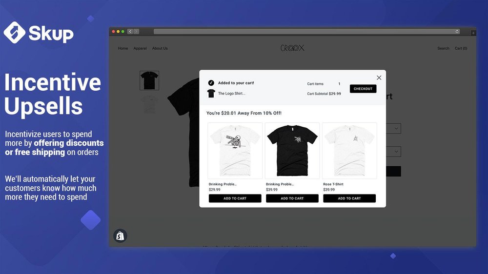 Voyager Upsell & Cross‑Sell Screenshot 1