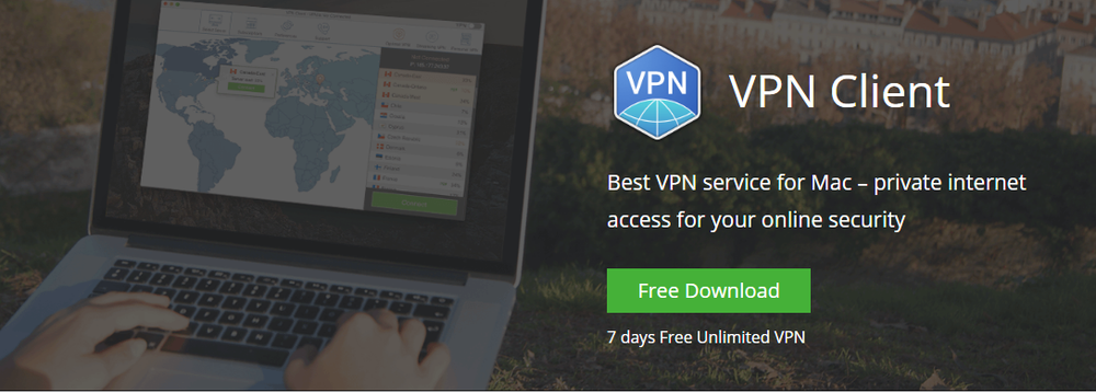 VPN Client Screenshot 1