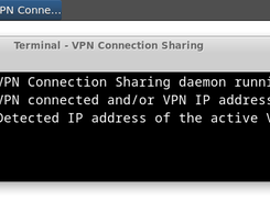 VPN Connection Sharing Screenshot 2