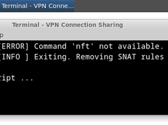 VPN Connection Sharing Screenshot 3