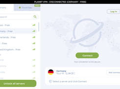 Planet VPN Screenshot 1