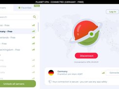 Planet VPN Screenshot 1
