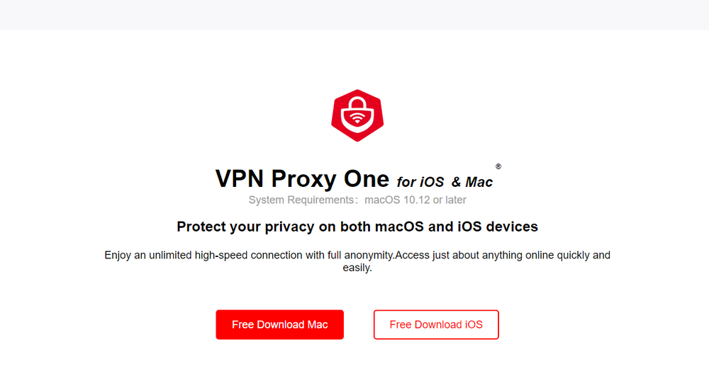 Trend Micro VPN Screenshot 1
