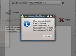 vpnc-gui View Connection