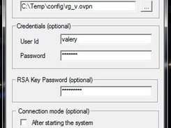OpenVPN Windows Client Screenshot 1