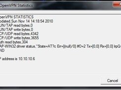 OpenVPN Windows Client Screenshot 3