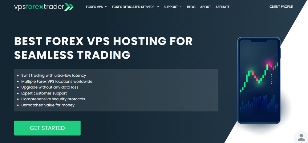 VPS Forex Trader Screenshot 1