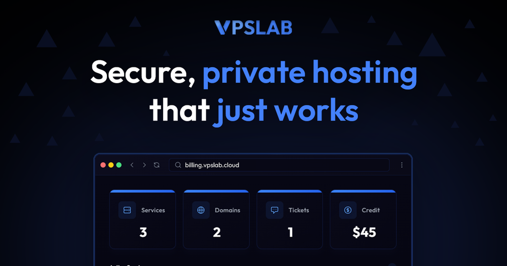 VPSLab Screenshot 1