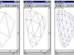 4 steps of triangle smoothing.