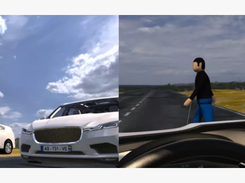 Ansys VRXPERIENCE Driving Simulator Screenshot 1