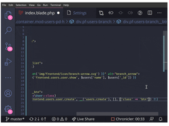 vscode-blade-formatter Screenshot 1
