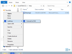 Windows Explorer context menu integration