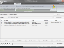 VSDC Free Audio Converter Screenshot 1