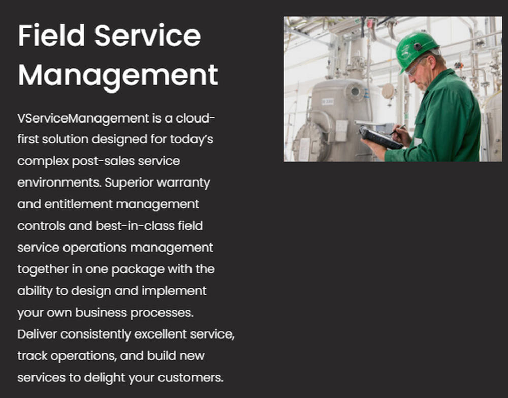 VServiceManagement Screenshot 1