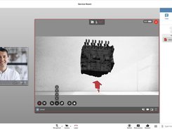 Work and collaborate with 3D models on AR+ mode.