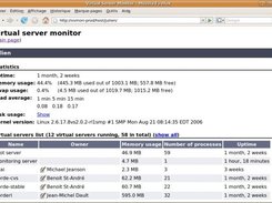 Virtual server monitor 0.5 host details