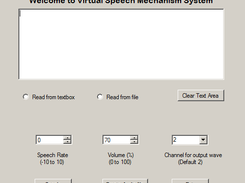 Virtual Speech Mechanism System