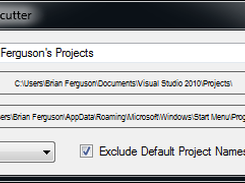 VS Project Shortcutter Screenshot 2
