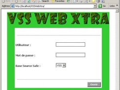 VSS Web Xtra Login Page