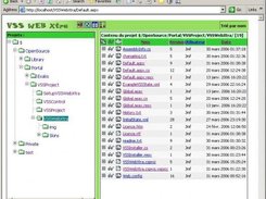 VSS Web Xtra Project Explorer Page