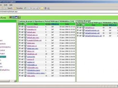 VSS Web Xtra Project with two windows Explorer Page