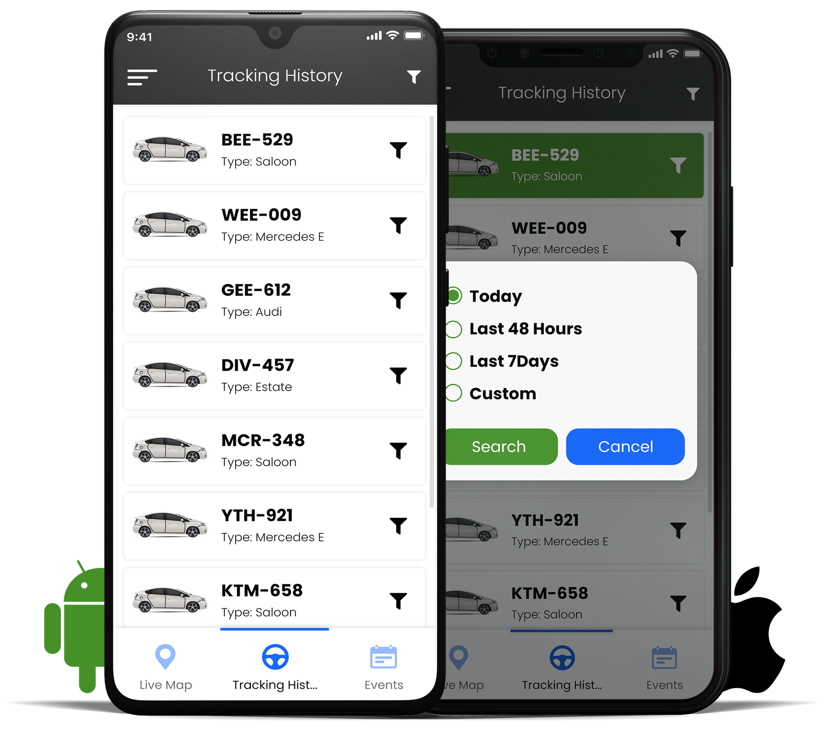 Tracking History