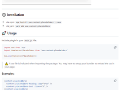 vue-content-placeholders Screenshot 1