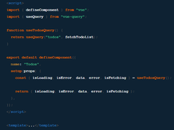 Vue Query Screenshot 1