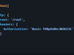 vue-resource Screenshot 2