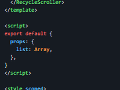 vue-virtual-scroller Screenshot 1