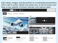 Include multimedia presentations of your product or service in every outreach.