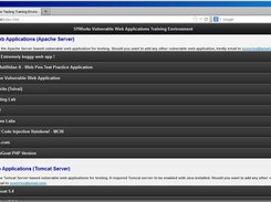 Vulnerable Web Applications Compilation  Screenshot 5
